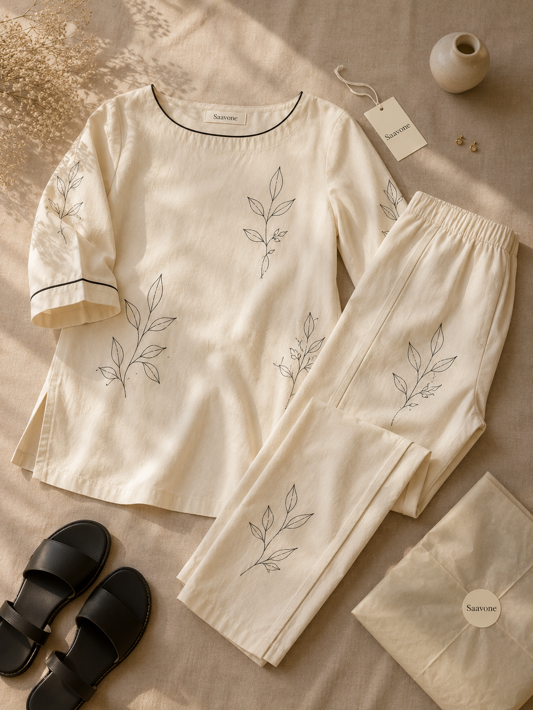 Ecru Line Set